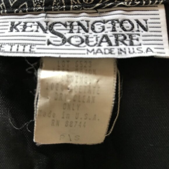 Kensington Square Oversized Blazer: Asian Vintage 70s Jacket, Women's Size Small - Picture 4 of 14